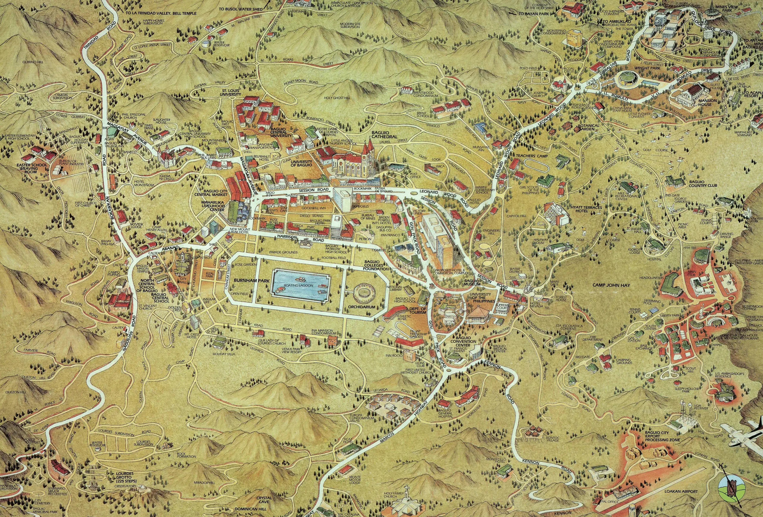 Baguio Map